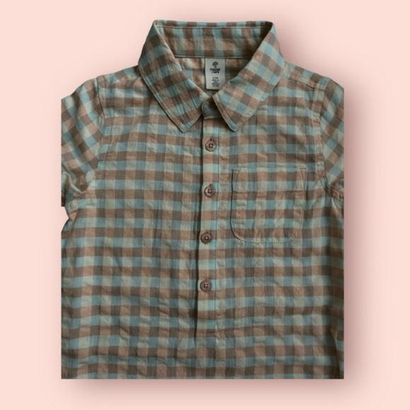 🥳 3/$15 KIDS CLEARANCE❣️NWOT Tucker + Tate Checkered Romper Size 24 mos - Picture 2 of 2